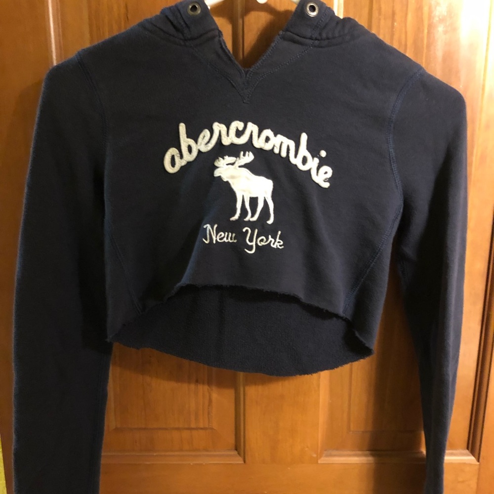Dark blue Abercrombie hoodie